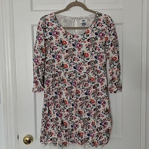 Floral mini dress
